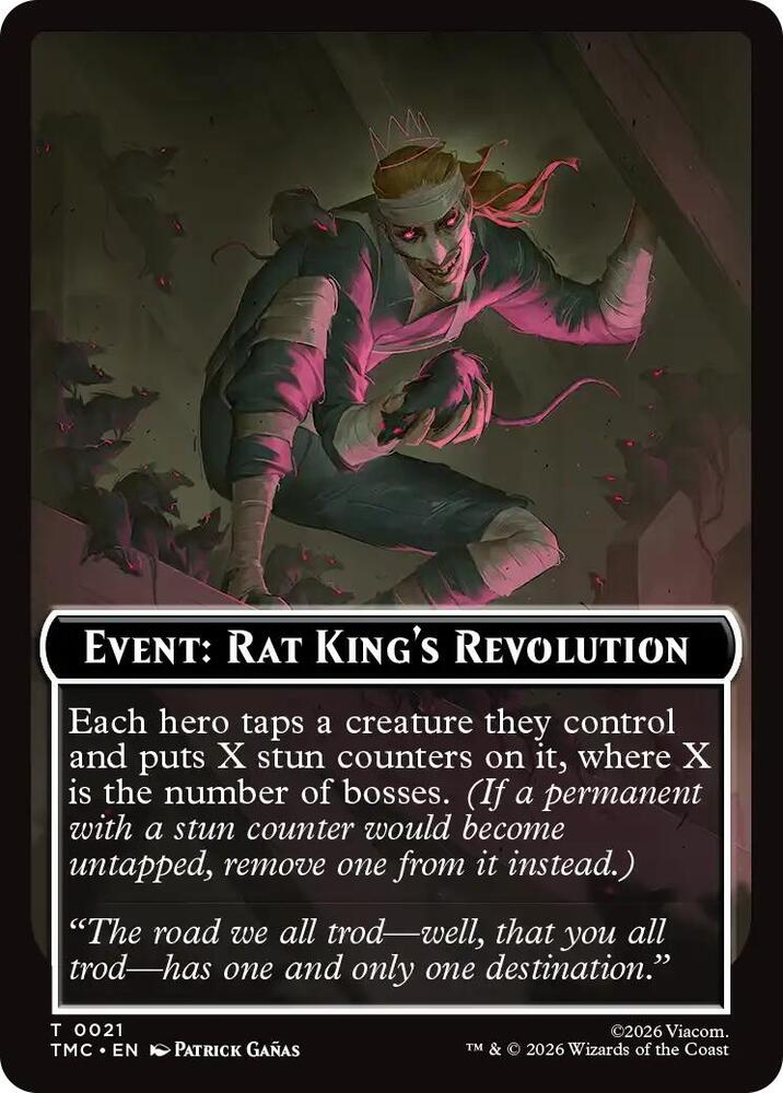 Event: Rat King's Revolution, Commander: Teenage Mutant Ninja Turtles 21