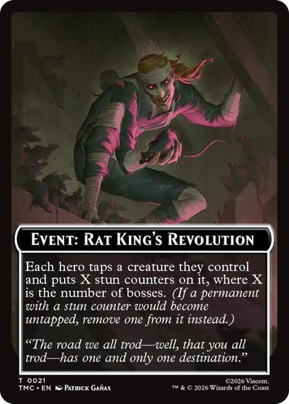 Event: Rat King's Revolution, Commander: Teenage Mutant Ninja Turtles 21