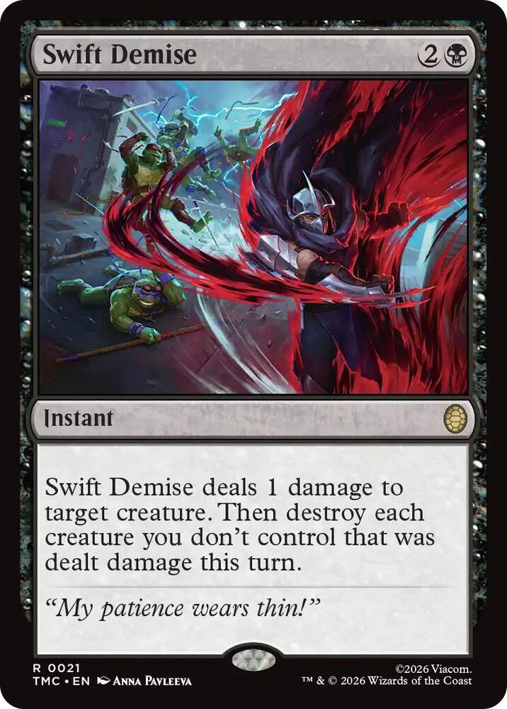 Swift Demise, Commander: Teenage Mutant Ninja Turtles 21