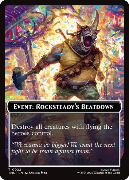 Event: Rocksteady's Beatdown, Commander: Teenage Mutant Ninja Turtles 22