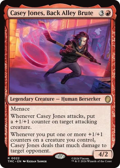 Casey Jones, Back Alley Brute, Commander: Teenage Mutant Ninja Turtles 22