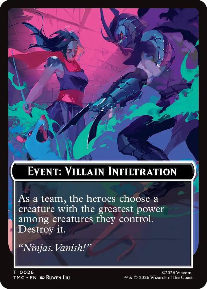 Event: Villain Infiltration, Commander: Teenage Mutant Ninja Turtles 26