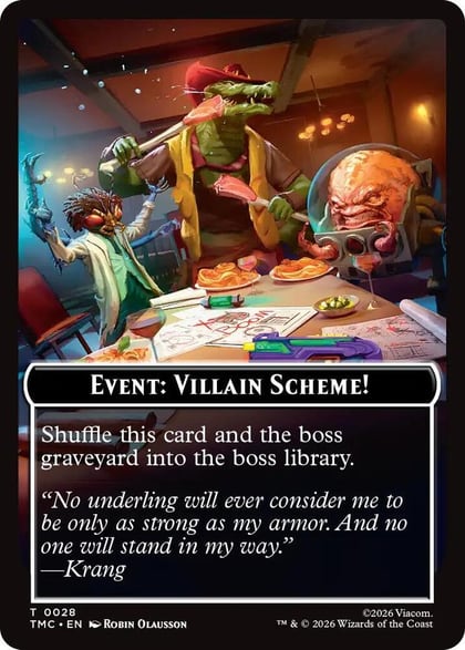 Event: Villain Scheme!, Commander: Teenage Mutant Ninja Turtles 28