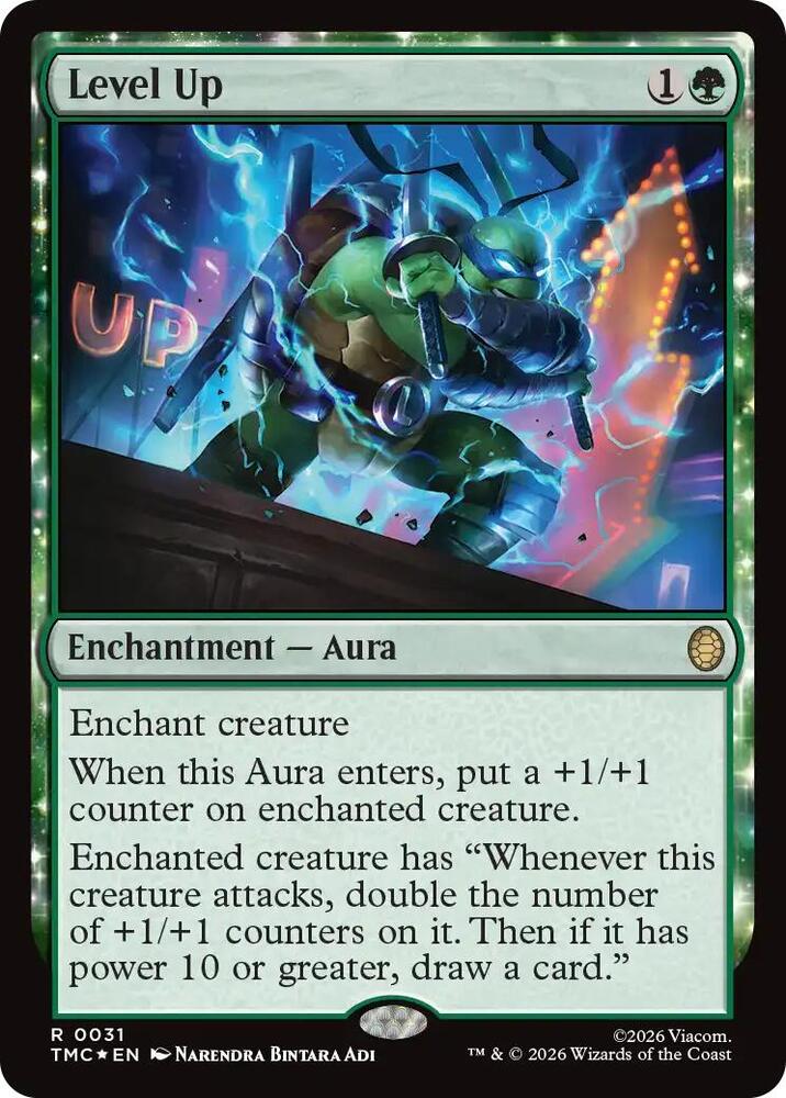 Level Up (Surge Foil), Commander: Teenage Mutant Ninja Turtles 31