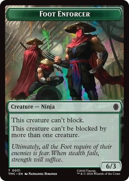 Foot Enforcer, Commander: Teenage Mutant Ninja Turtles 31