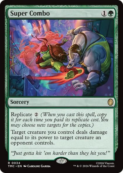 Super Combo, Commander: Teenage Mutant Ninja Turtles 34