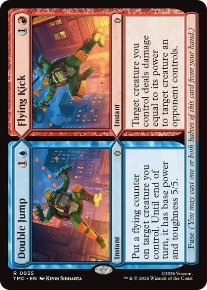 Double Jump // Flying Kick, Commander: Teenage Mutant Ninja Turtles 35