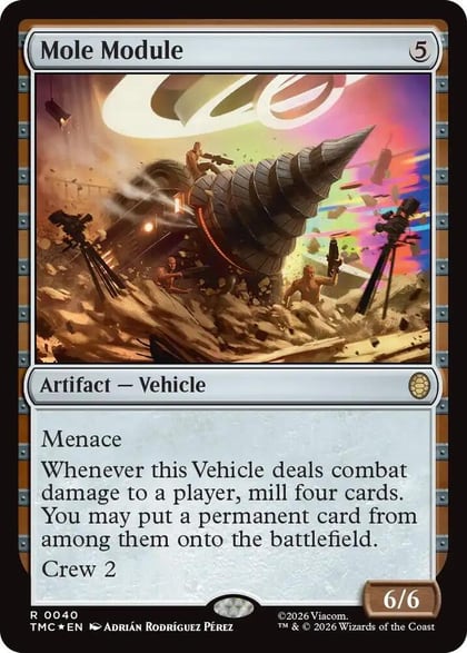 Mole Module (Surge Foil), Commander: Teenage Mutant Ninja Turtles 40