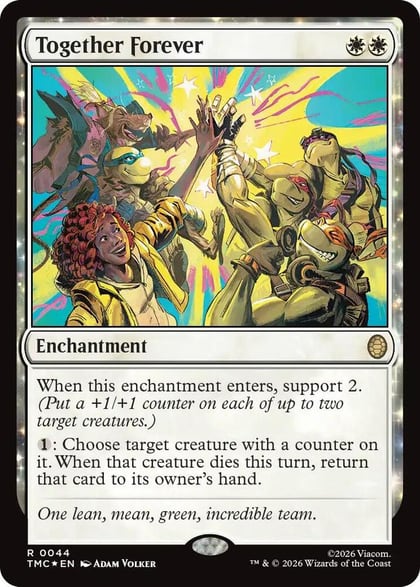 Together Forever (Surge Foil), Commander: Teenage Mutant Ninja Turtles 44
