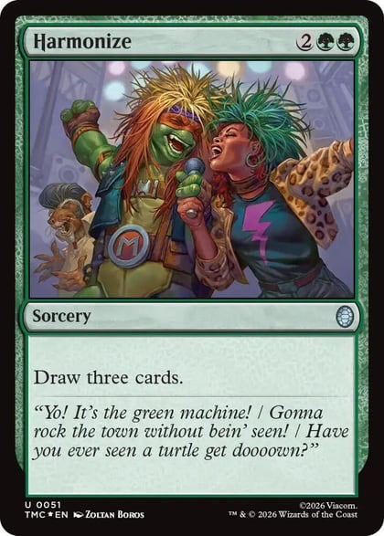 Harmonize (Surge Foil), Commander: Teenage Mutant Ninja Turtles 51
