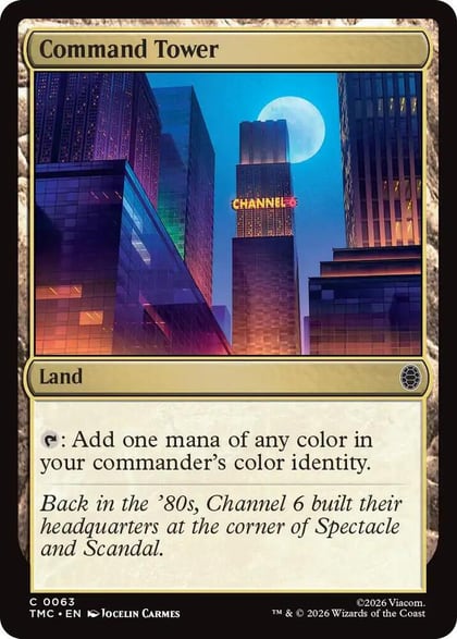 Command Tower, Commander: Teenage Mutant Ninja Turtles 63