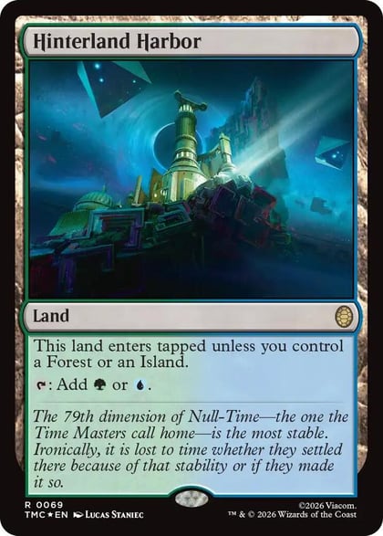 Hinterland Harbor (Surge Foil), Commander: Teenage Mutant Ninja Turtles 69