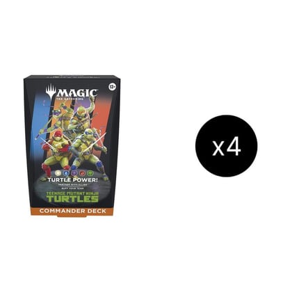 Teenage Mutant Ninja Turtles Commander Deck - Turtle Power! Case, Commander: Teenage Mutant Ninja Turtles P657866