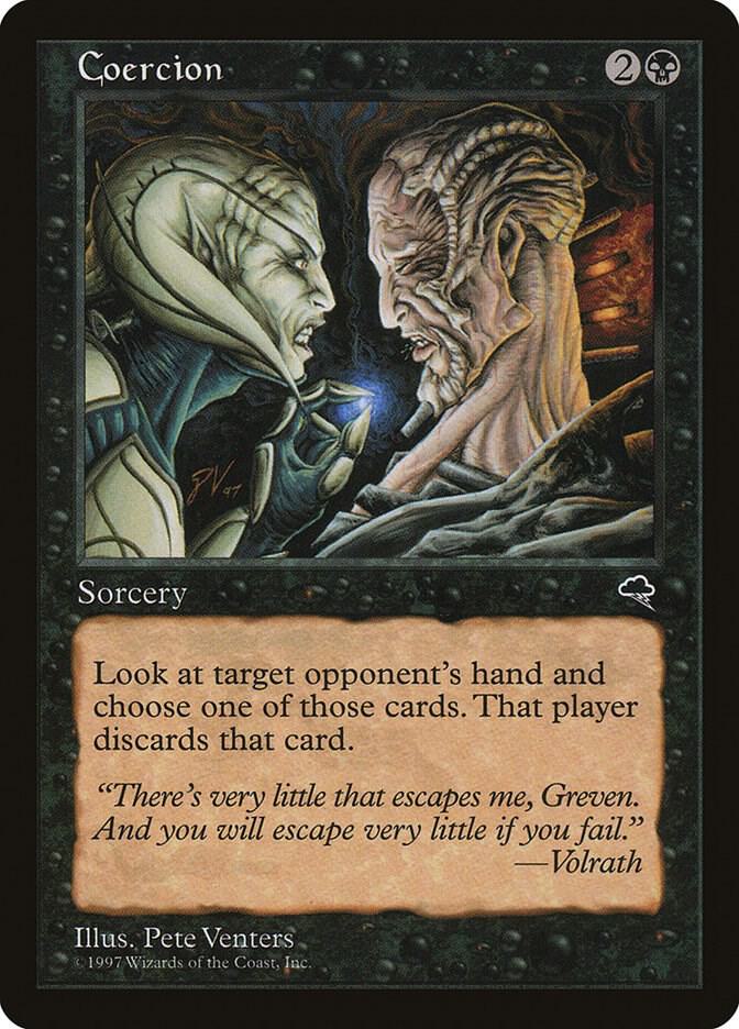 Coercion, Tempest 113