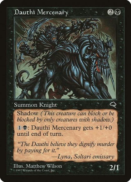 Dauthi Mercenary, Tempest 124
