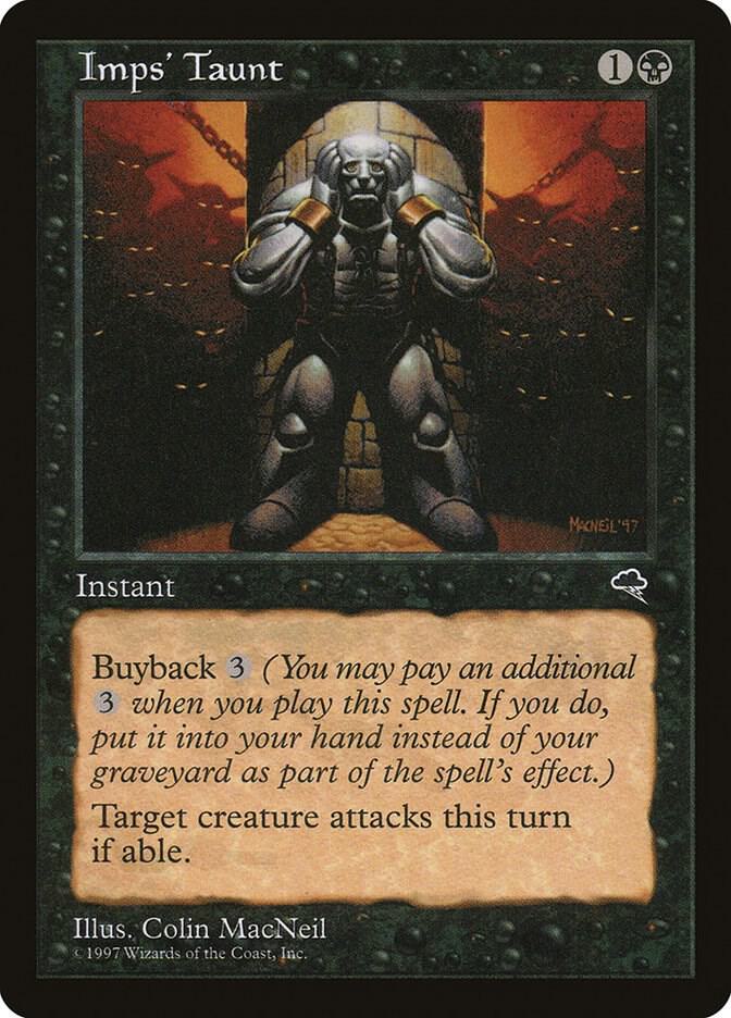 Imps' Taunt, Tempest 138