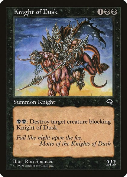 Knight of Dusk, Tempest 140