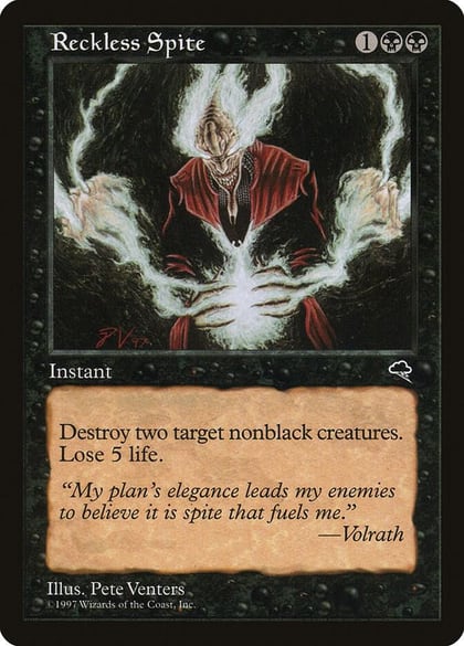 Reckless Spite, Tempest 152
