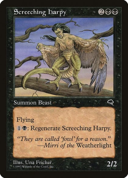 Screeching Harpy, Tempest 155