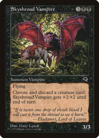 Skyshroud Vampire, Tempest 157