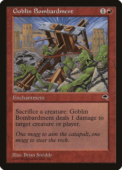 Goblin Bombardment, Tempest 179