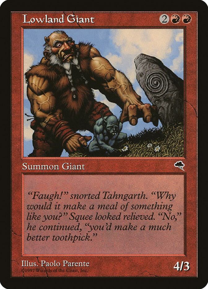 Lowland Giant, Tempest 187