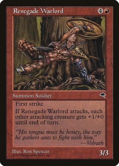 Renegade Warlord, Tempest 197