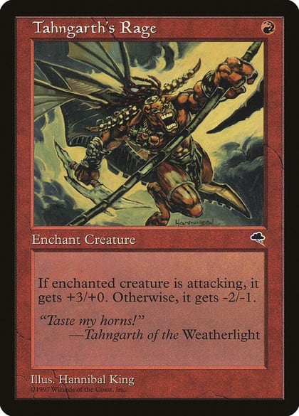 Tahngarth's Rage, Tempest 209