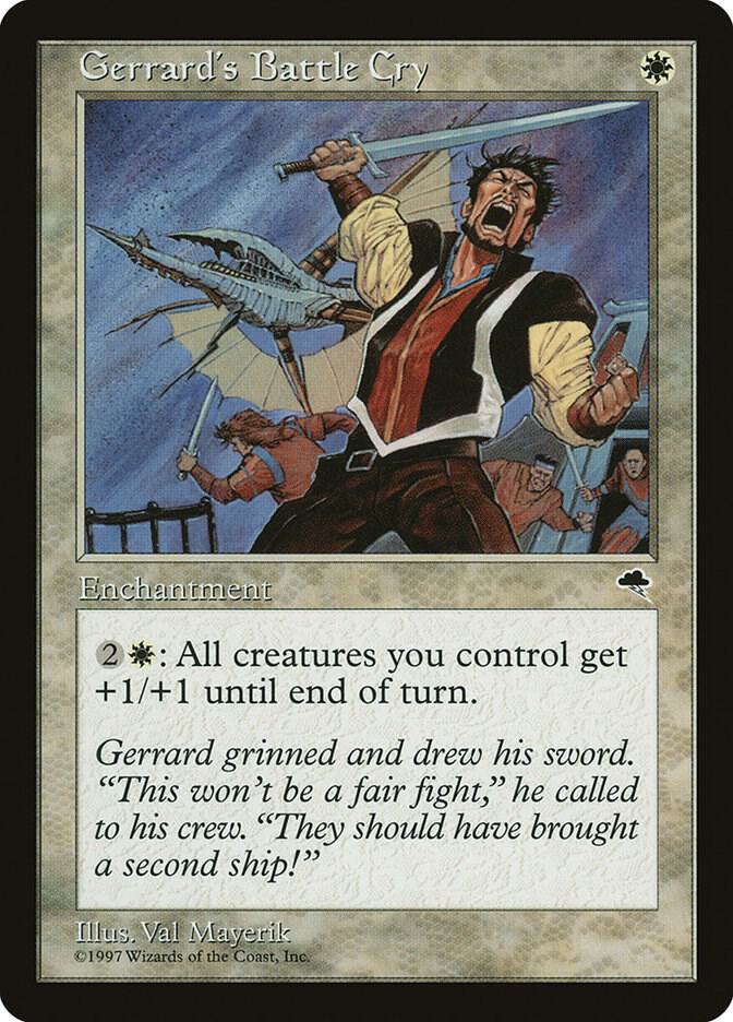 Gerrard's Battle Cry, Tempest 21