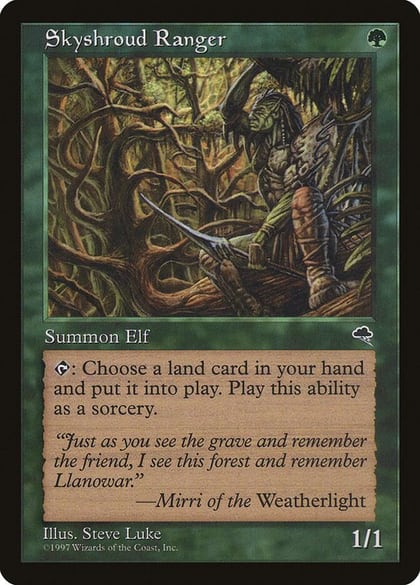Skyshroud Ranger, Tempest 256