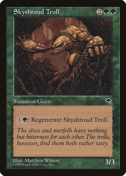 Skyshroud Troll, Tempest 257