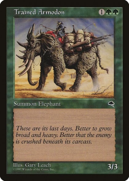 Trained Armodon, Tempest 260