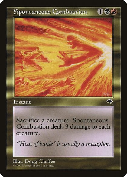 Spontaneous Combustion, Tempest 273