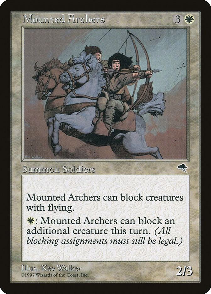 Mounted Archers, Tempest 30