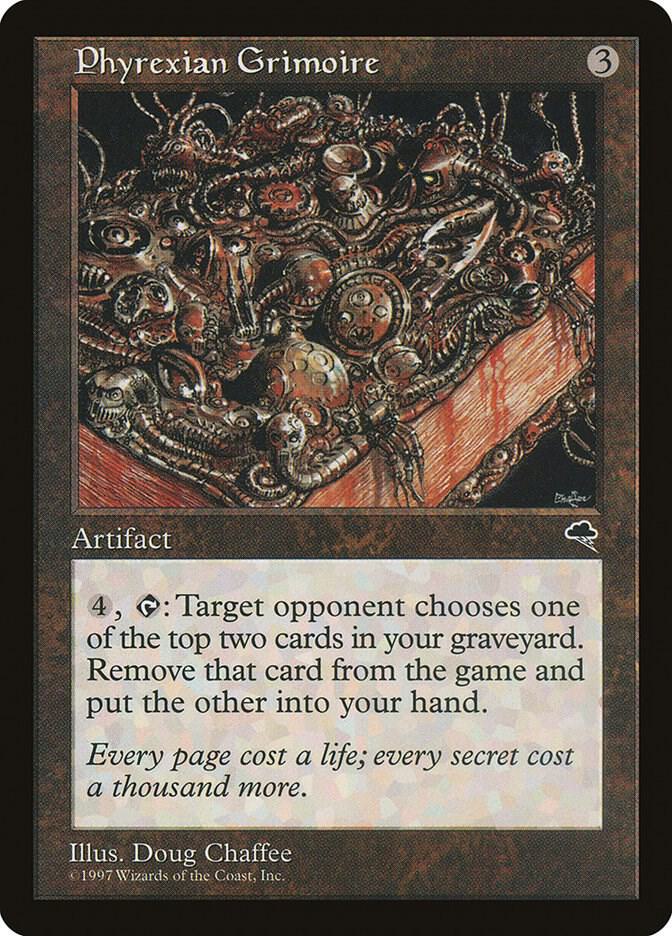 Phyrexian Grimoire, Tempest 301
