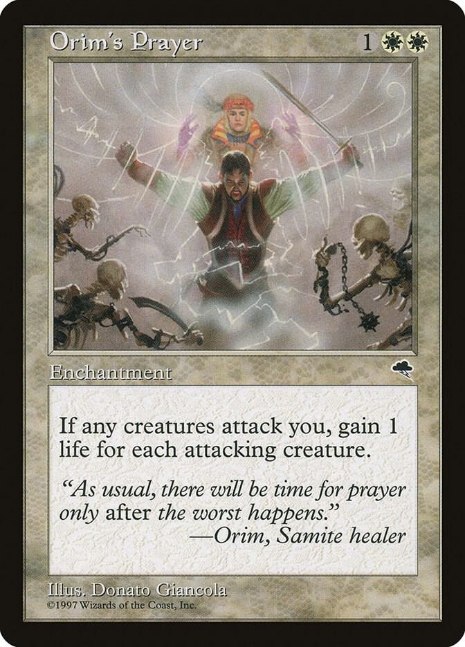 Orim's Prayer, Tempest 32