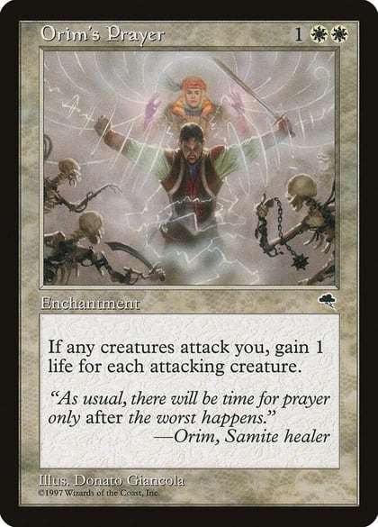 Orim's Prayer, Tempest 32