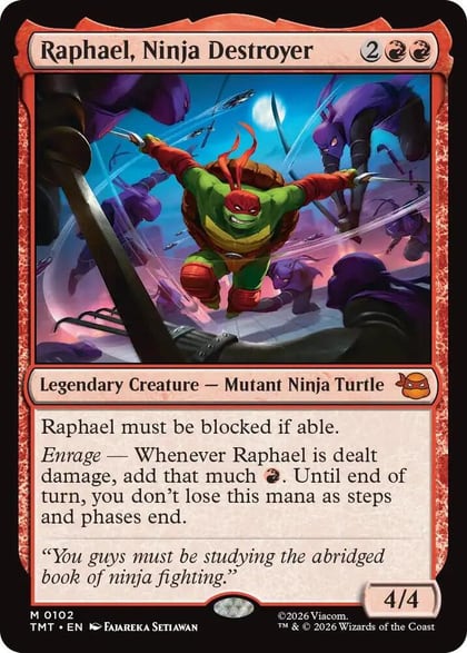 Raphael, Ninja Destroyer, Teenage Mutant Ninja Turtles 102
