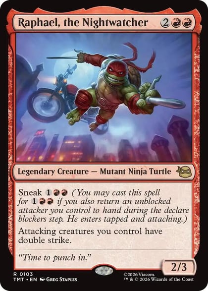Raphael, the Nightwatcher, Teenage Mutant Ninja Turtles 103