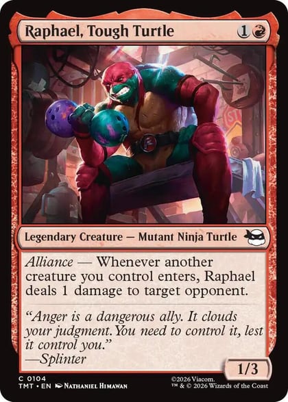 Raphael, Tough Turtle, Teenage Mutant Ninja Turtles 104