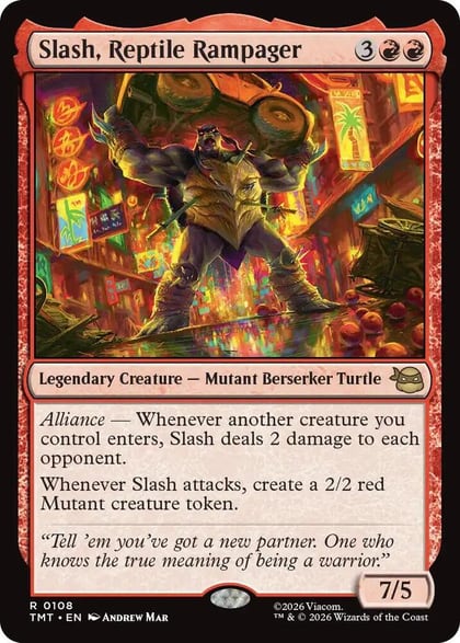 Slash, Reptile Rampager, Teenage Mutant Ninja Turtles 108