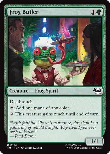 Frog Butler, Teenage Mutant Ninja Turtles 114