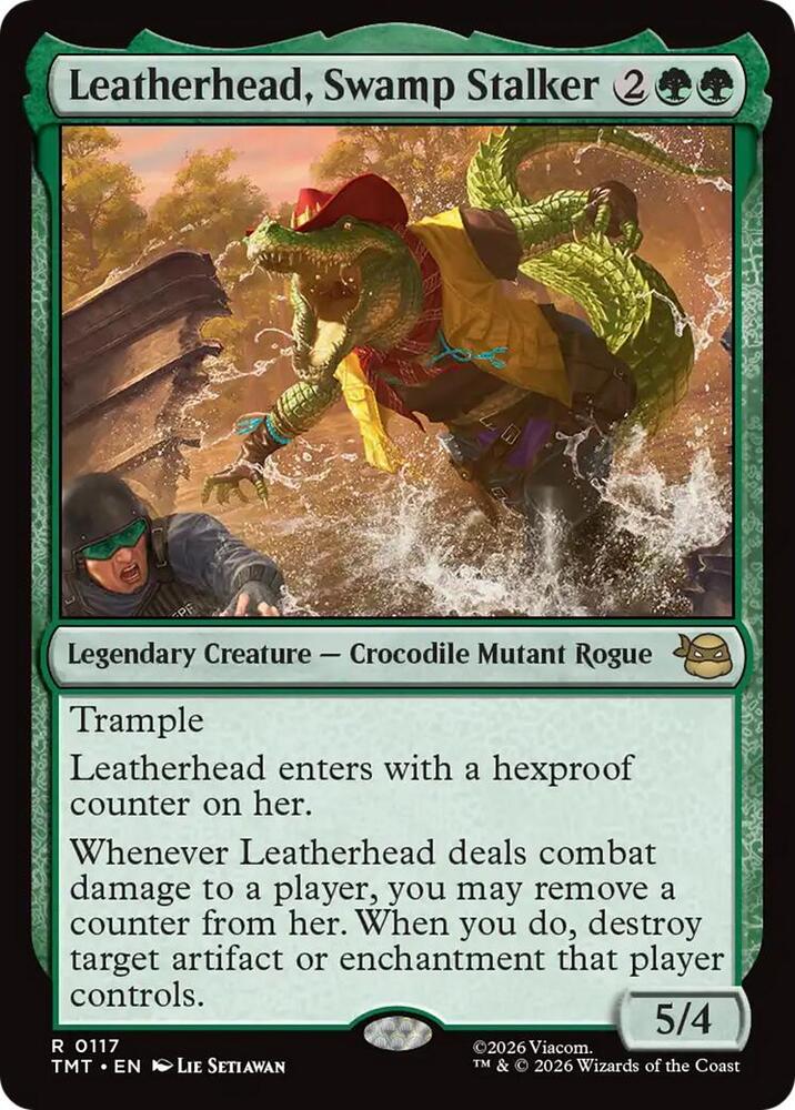 Leatherhead, Swamp Stalker, Teenage Mutant Ninja Turtles 117