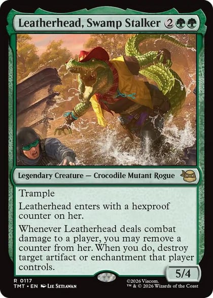 Leatherhead, Swamp Stalker, Teenage Mutant Ninja Turtles 117