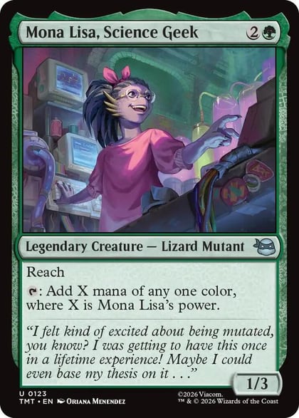 Mona Lisa, Science Geek, Teenage Mutant Ninja Turtles 123