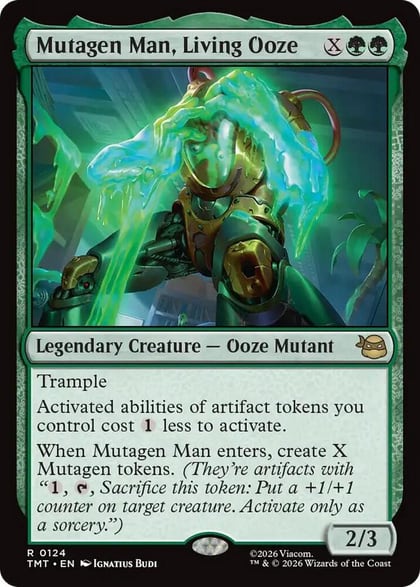 Mutagen Man, Living Ooze, Teenage Mutant Ninja Turtles 124