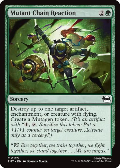 Mutant Chain Reaction, Teenage Mutant Ninja Turtles 125