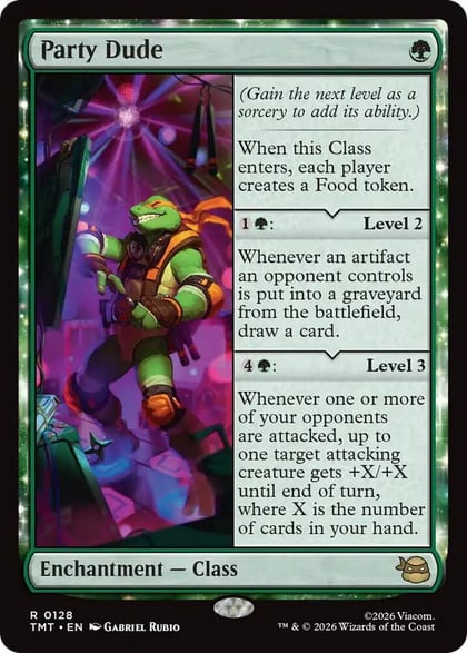 Party Dude, Teenage Mutant Ninja Turtles 128