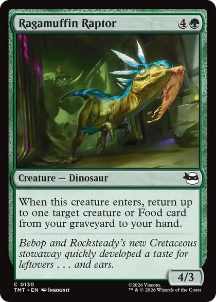 Ragamuffin Raptor, Teenage Mutant Ninja Turtles 130