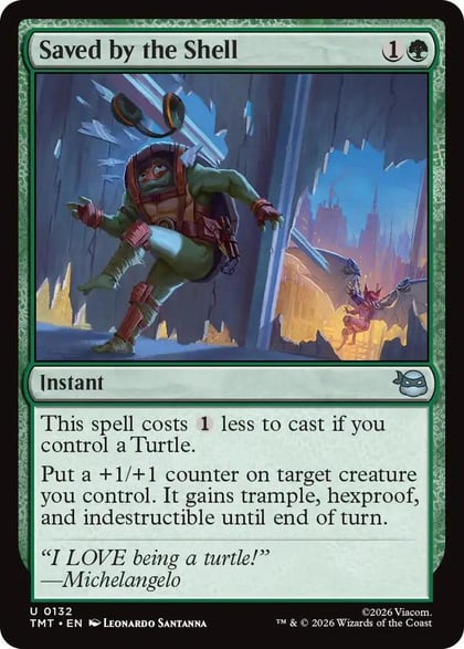 Saved by the Shell, Teenage Mutant Ninja Turtles 132